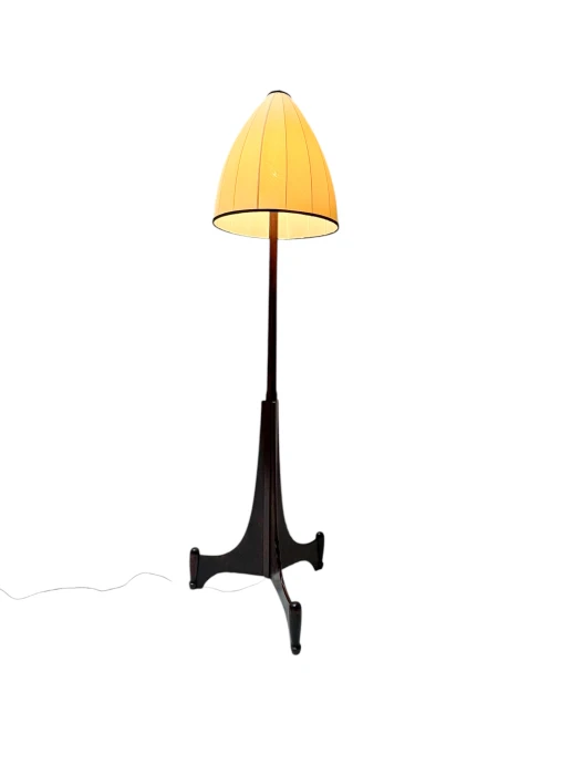 Art Deco Amsterdamse School Floor Lamp by C.H. Eckhart, 1920s